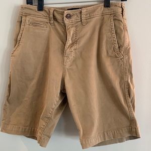 Men’s American Eagle Extreme Flex Khaki Shorts